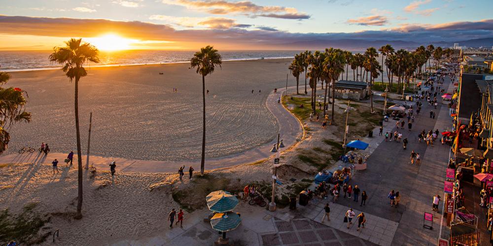 Venice Beach California, The Boardwalk